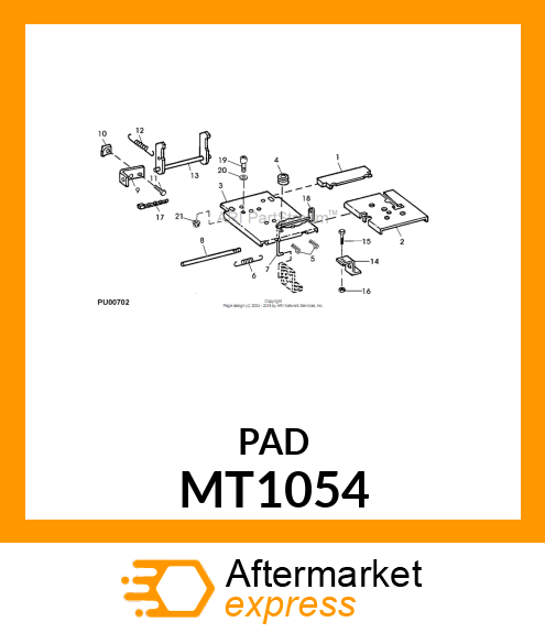 Pad MT1054