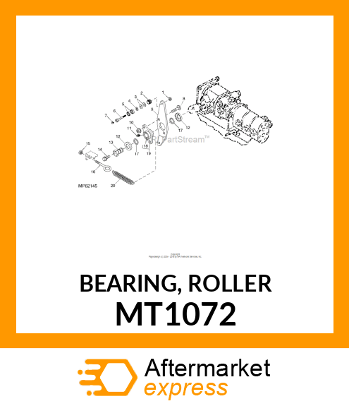 BEARING, ROLLER MT1072