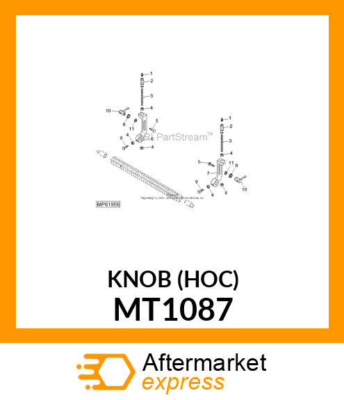 KNOB (HOC) MT1087