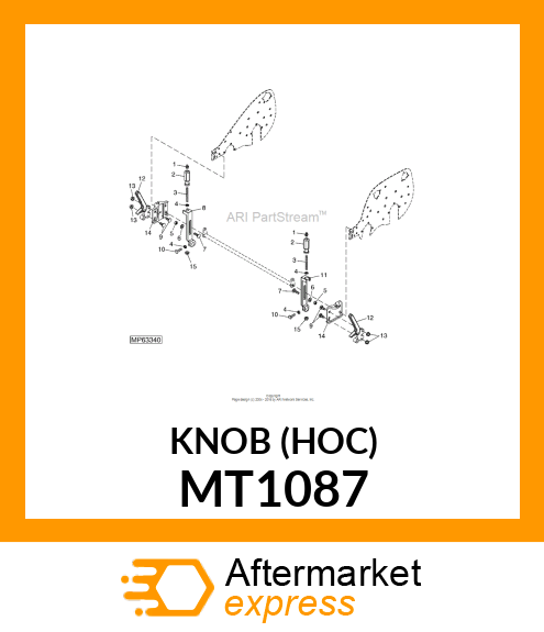 KNOB (HOC) MT1087