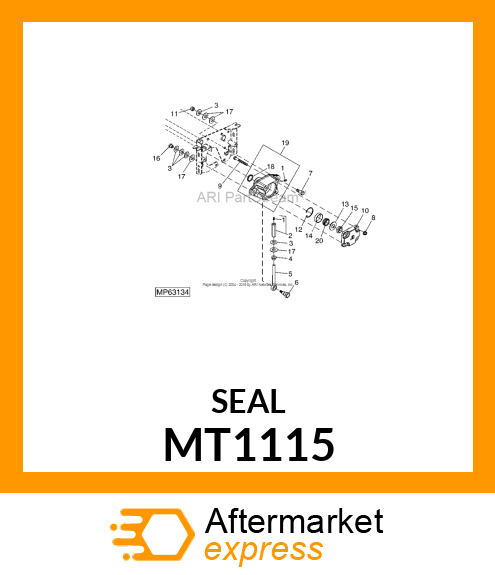 SEAL, BEARING MT1115