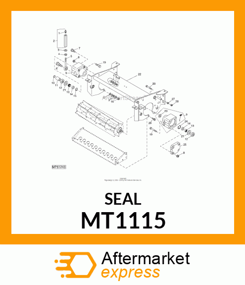 SEAL, BEARING MT1115