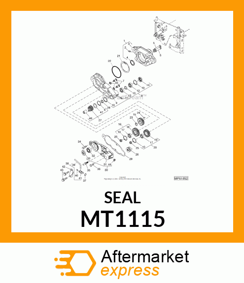 SEAL, BEARING MT1115