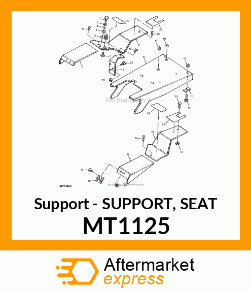 Support Seat MT1125