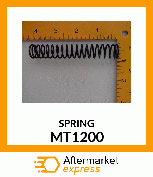 SPRING, COMPRESSION (CLUTCH/BRAKE) MT1200