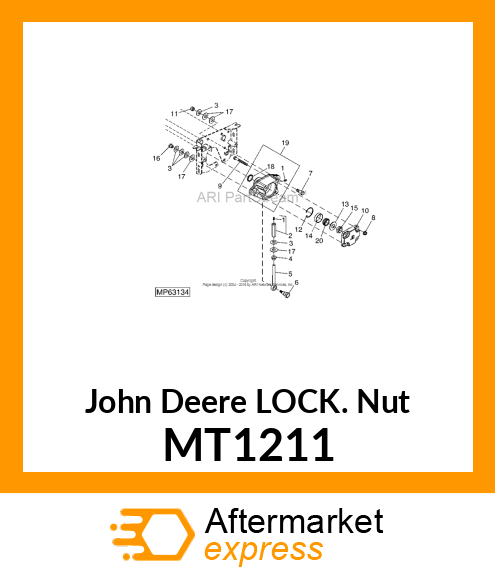 NUT, LOCK 7/8 MT1211