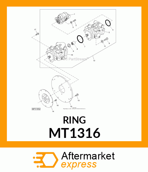 RING, LOCK MT1316