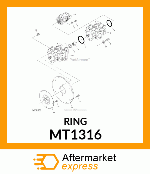 RING, LOCK MT1316