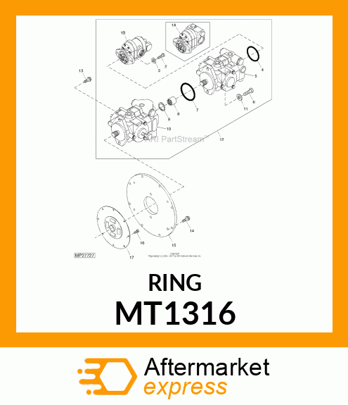 RING, LOCK MT1316