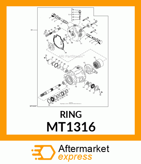 RING, LOCK MT1316