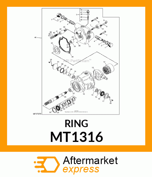 RING, LOCK MT1316