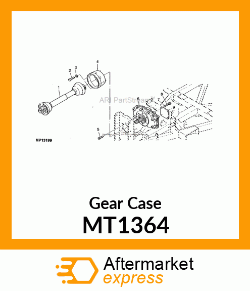 Gear Case MT1364