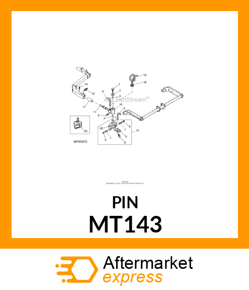 PIN, PIVOT LOCK MT143