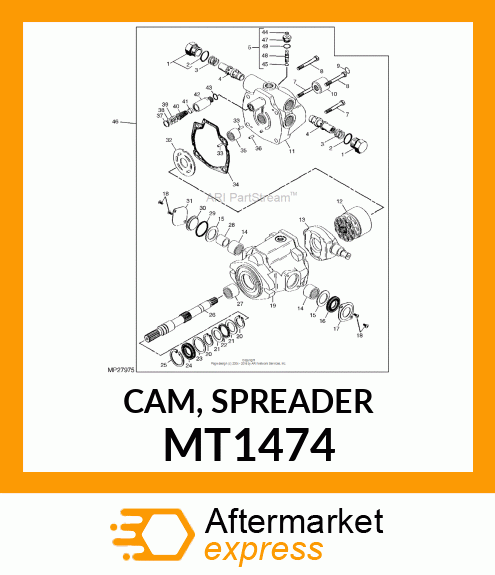 CAM, SPREADER MT1474