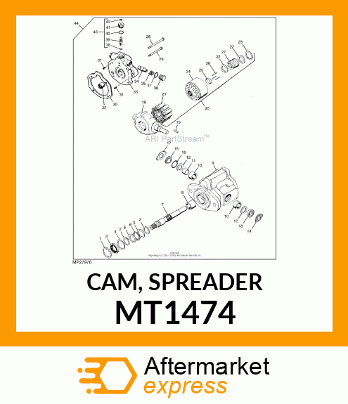 CAM, SPREADER MT1474