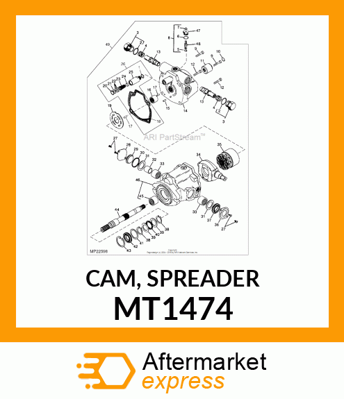 CAM, SPREADER MT1474