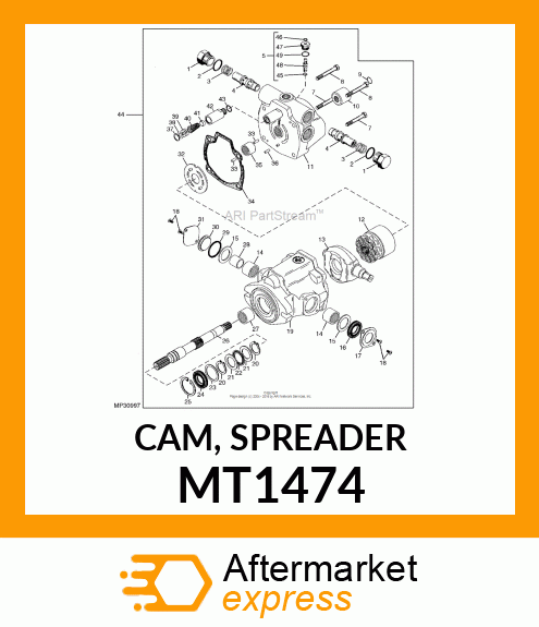 CAM, SPREADER MT1474