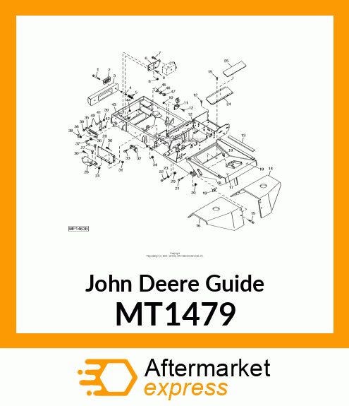 GUIDE, REAR YOKE STOP MT1479