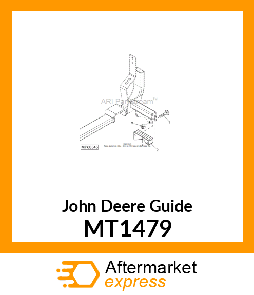 GUIDE, REAR YOKE STOP MT1479