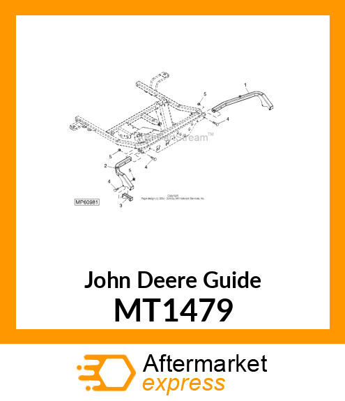 GUIDE, REAR YOKE STOP MT1479