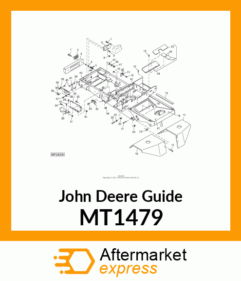 GUIDE, REAR YOKE STOP MT1479