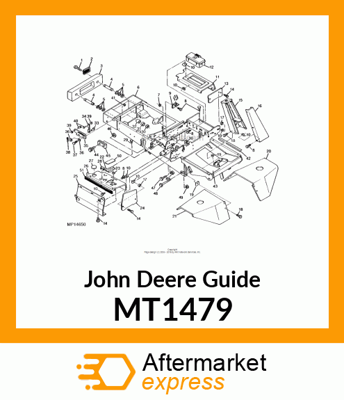 GUIDE, REAR YOKE STOP MT1479