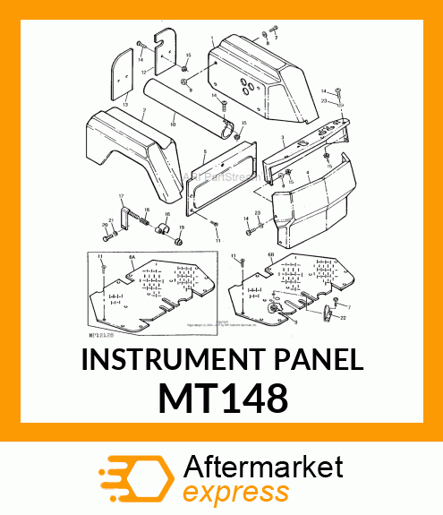 Instrument Panel MT148