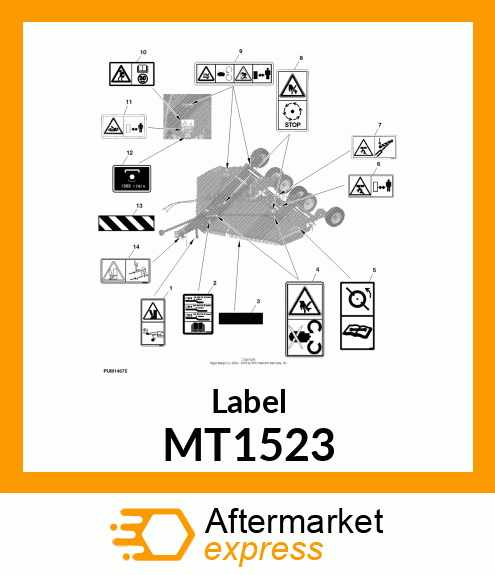 Label MT1523