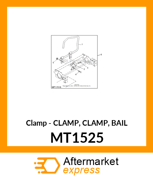 2PK Clamp MT1525