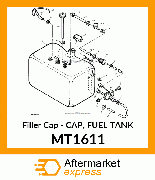 Filler Cap MT1611