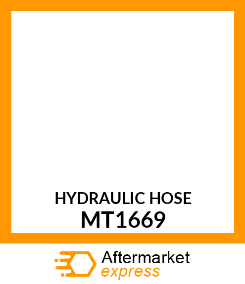 Spare part MT1669 + Hydraulic Hose