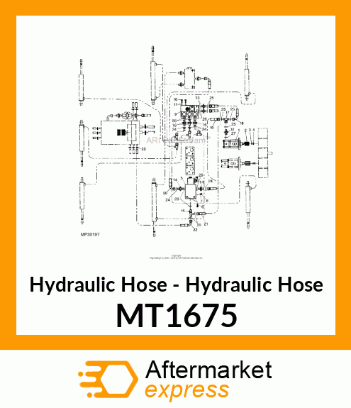 Hydraulic Hose - Hydraulic Hose MT1675