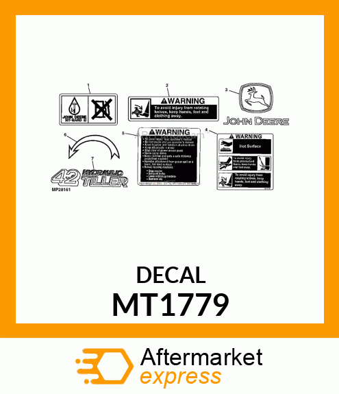 LABEL, NO FUEL MT1779