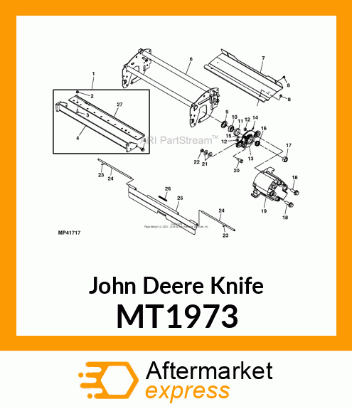 BEDKNIFE (30" TTM)MT7308 COMPLETED MT1973