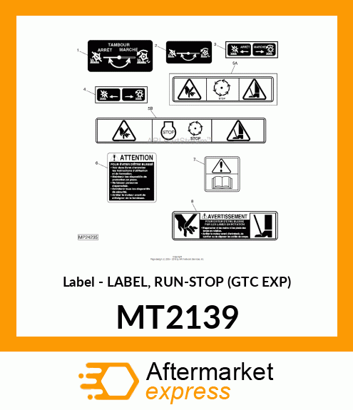 Label MT2139