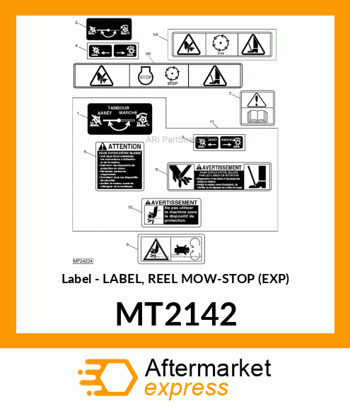 Label MT2142