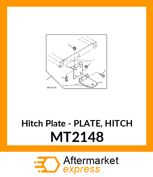 Hitch Plate MT2148