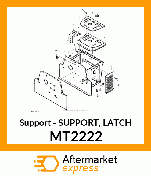 Support Latch MT2222