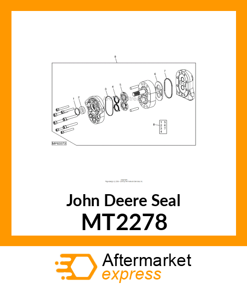 SEAL, SHAFT MT2278