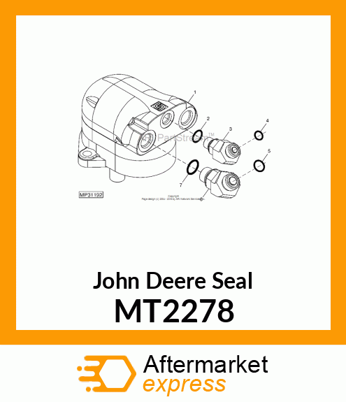 SEAL, SHAFT MT2278