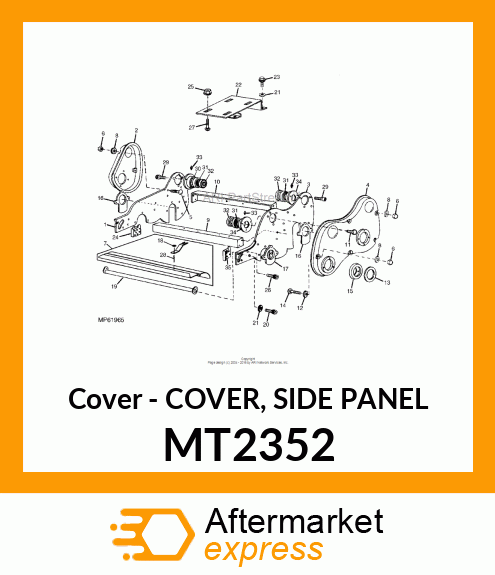 Cover - COVER, SIDE PANEL MT2352