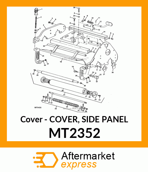 Cover - COVER, SIDE PANEL MT2352