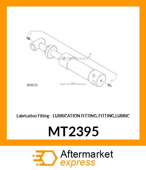 Lubrication Fitting MT2395