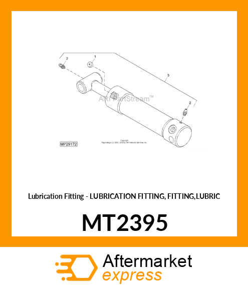 Lubrication Fitting MT2395