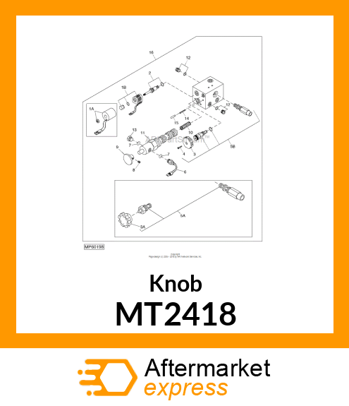 Knob MT2418