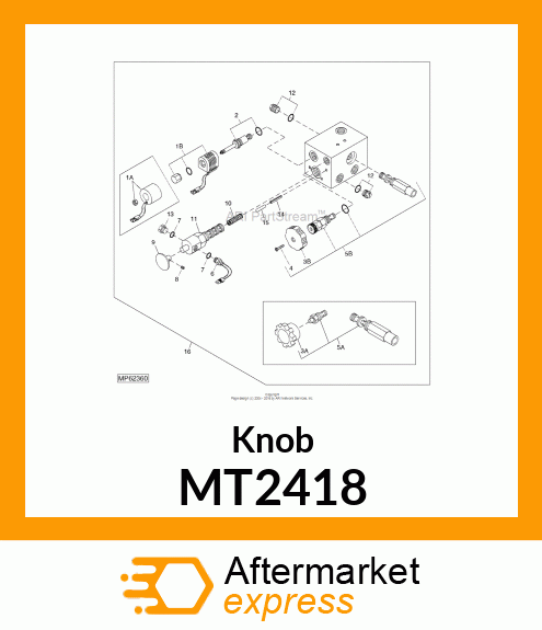 Knob MT2418