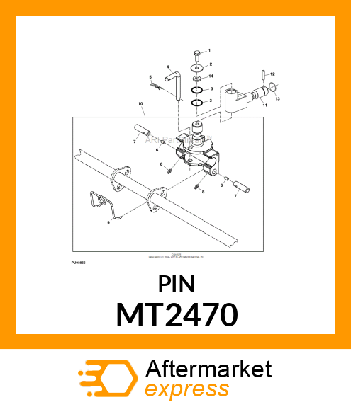 PIN, PIVOT LOCK MT2470