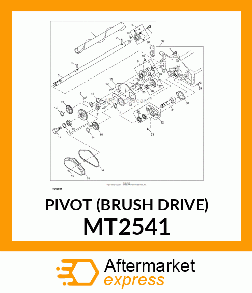 PIVOT (BRUSH DRIVE) MT2541