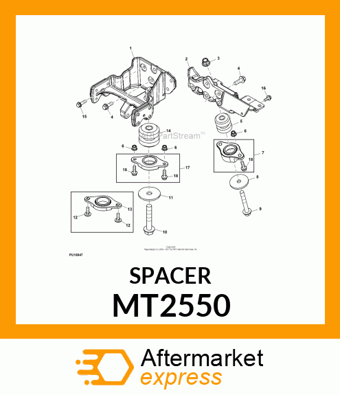 SPACER MT2550