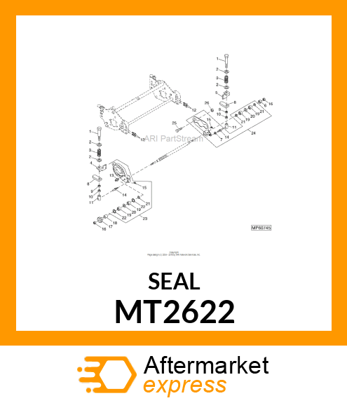 SEAL, SHAFT MT2622